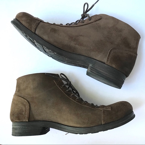 Fly London Officer Orme Ankle Suede Laced Boots - Picture 4 of 9